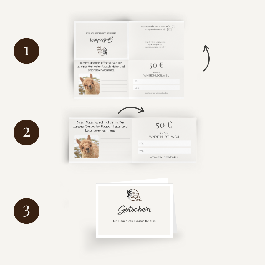 Digital Oberlausitzer Alpakaland voucher