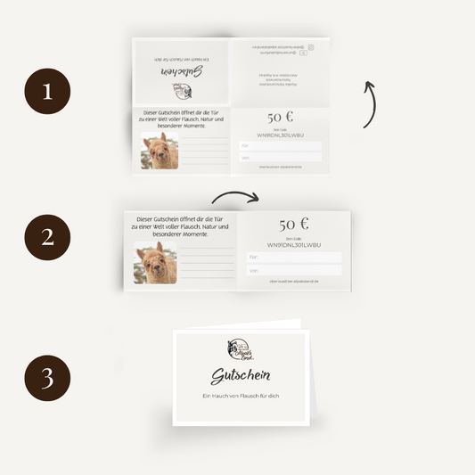 Digital Oberlausitzer Alpakaland voucher