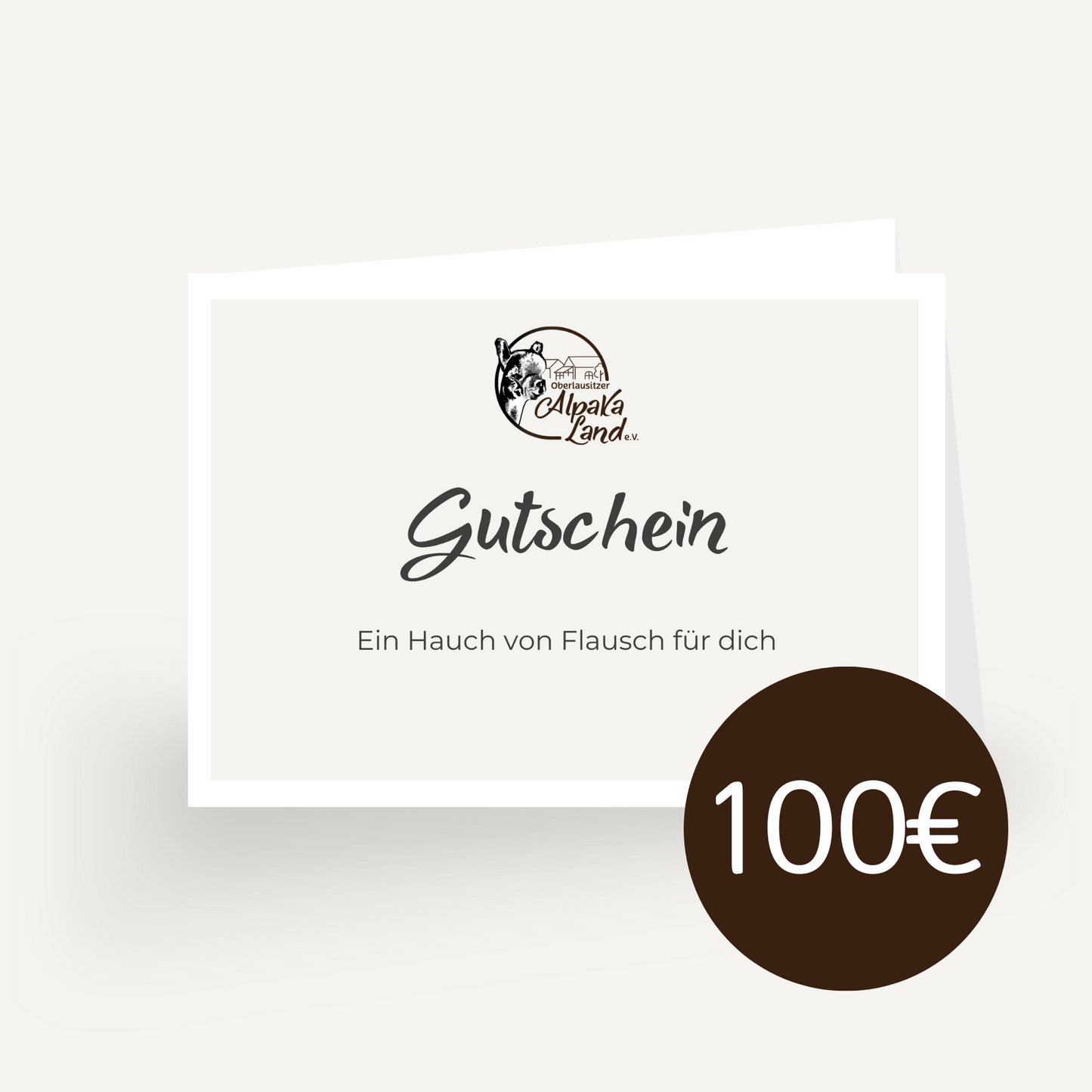 Digital Oberlausitzer Alpakaland voucher