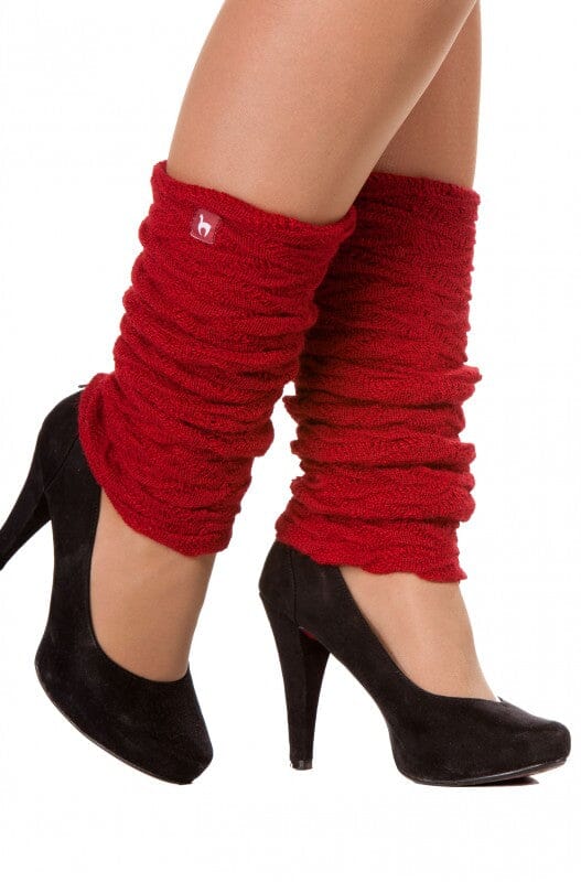 Alpaka Beinstulpen BIESEN Beinstulpen Purpur