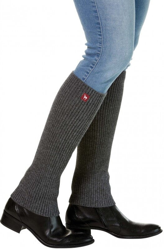 Alpaka Beinstulpen RIPP kurz Beinstulpen Grau