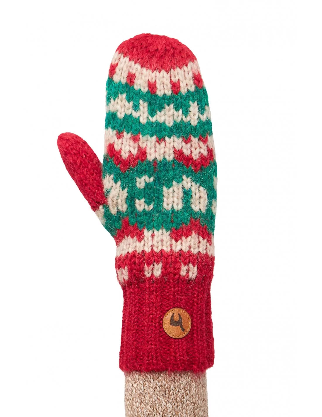Alpaka Fäustlinge NAVIDAD Handschuh Navidad S