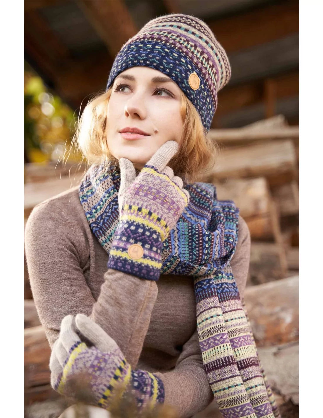 Alpaka Handschuhe DILAYA Handschuh