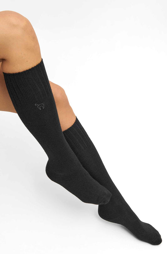 Alpaka Kniesocken