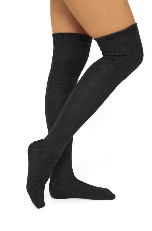 Alpaca overknee socks