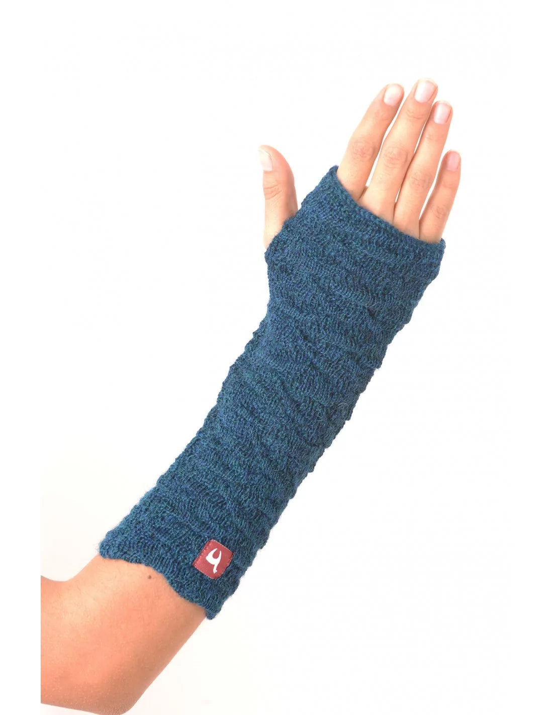 Alpaka Pulswärmer BIESEN Petrol