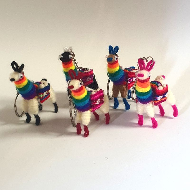 Alpaka Schlüsselanhänger