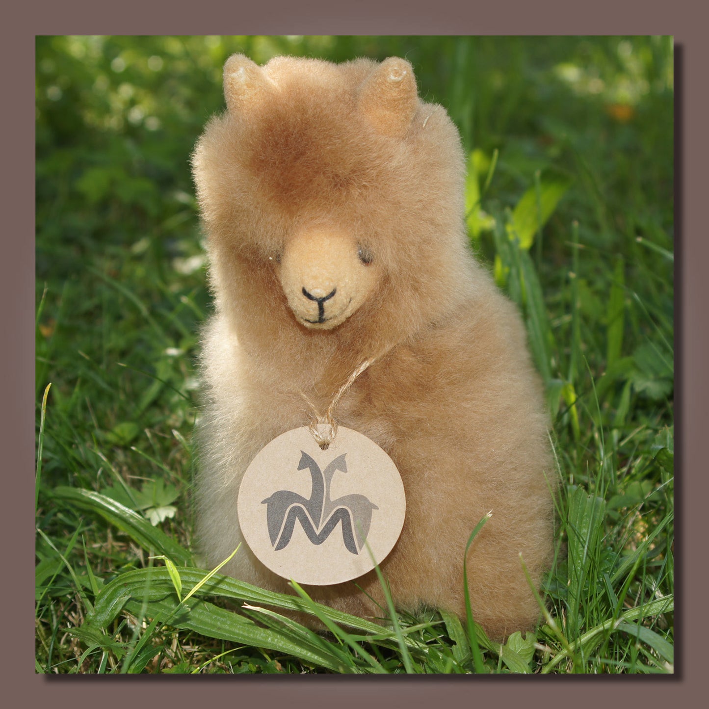 Plüschalpaka 'Mini-Champion' stehend