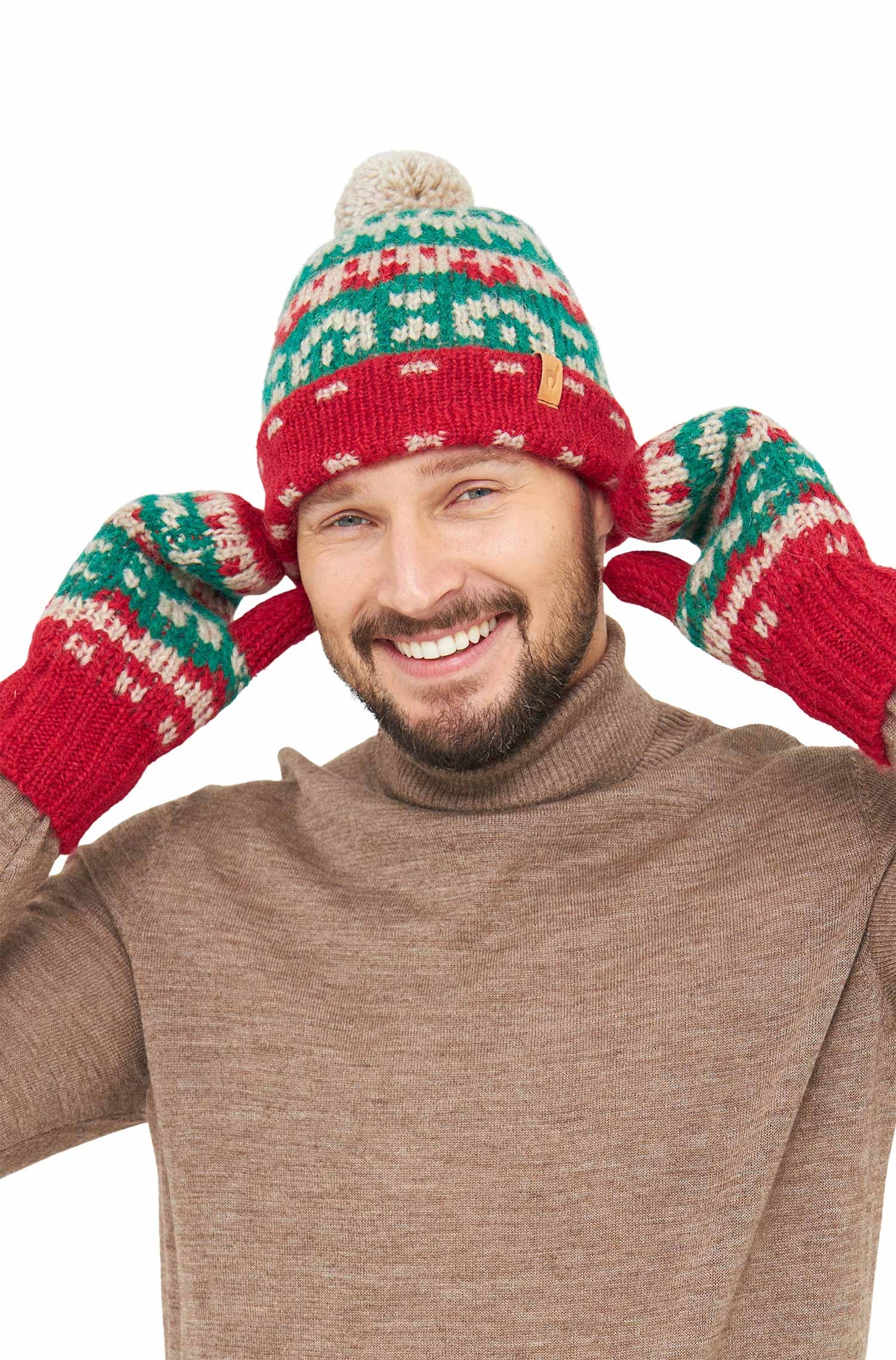 Bommel-Mütze NAVIDAD Mütze