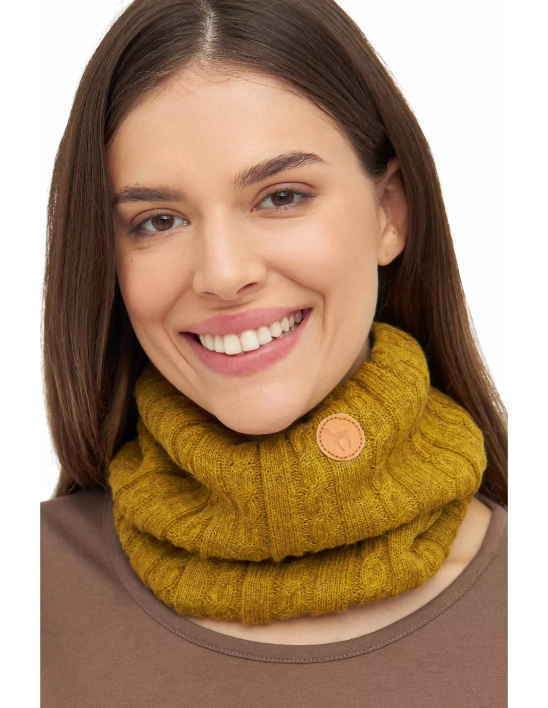 Ringschal SUAVE Schal Gelb