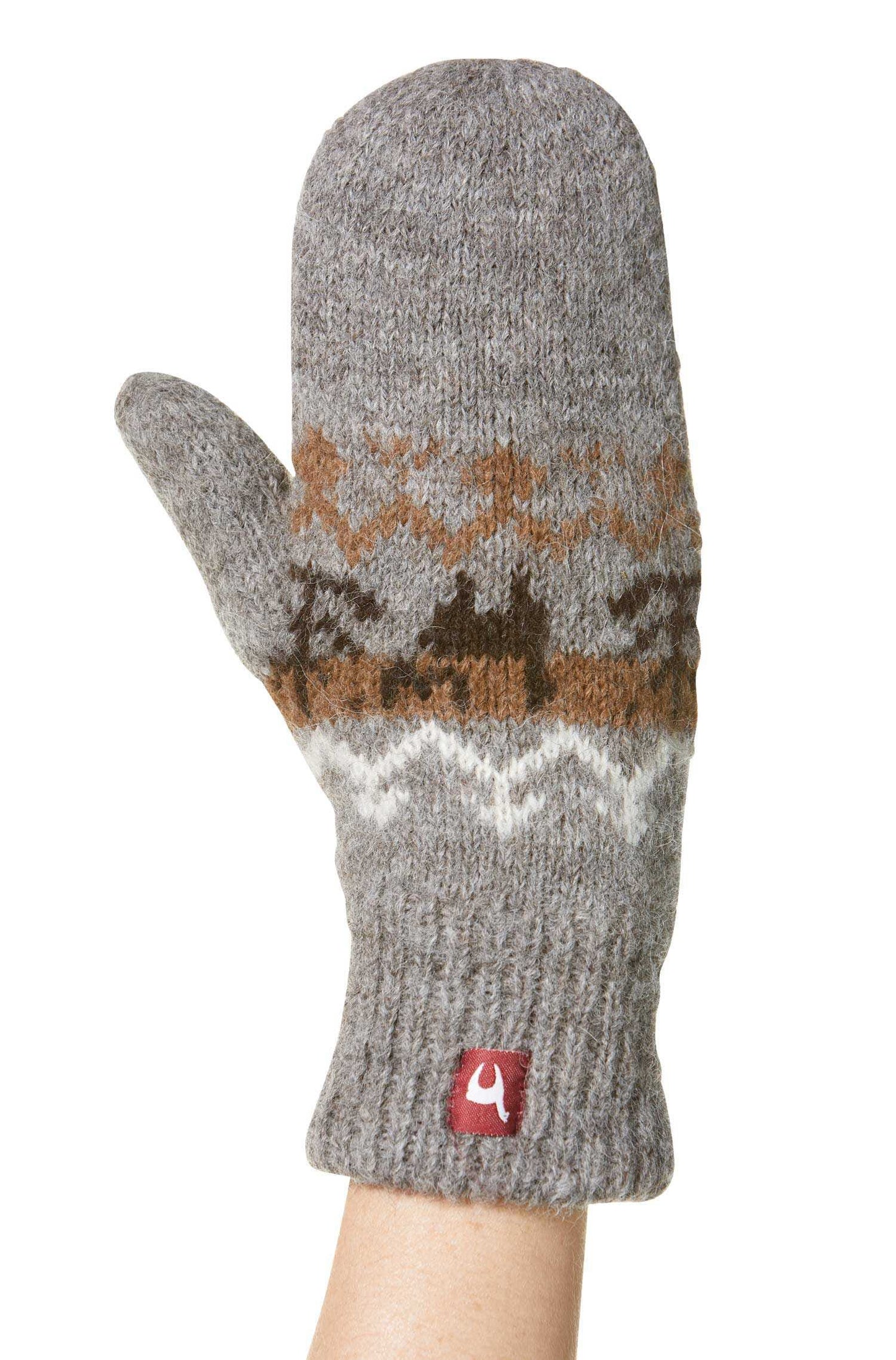 Wendbare Fausthandschuhe NATURA Handschuh Anthrazit S