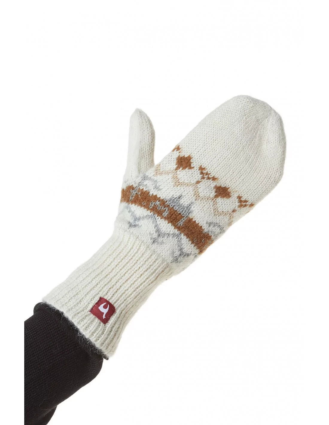 Wendbare Fausthandschuhe NATURA Handschuh Weiß S