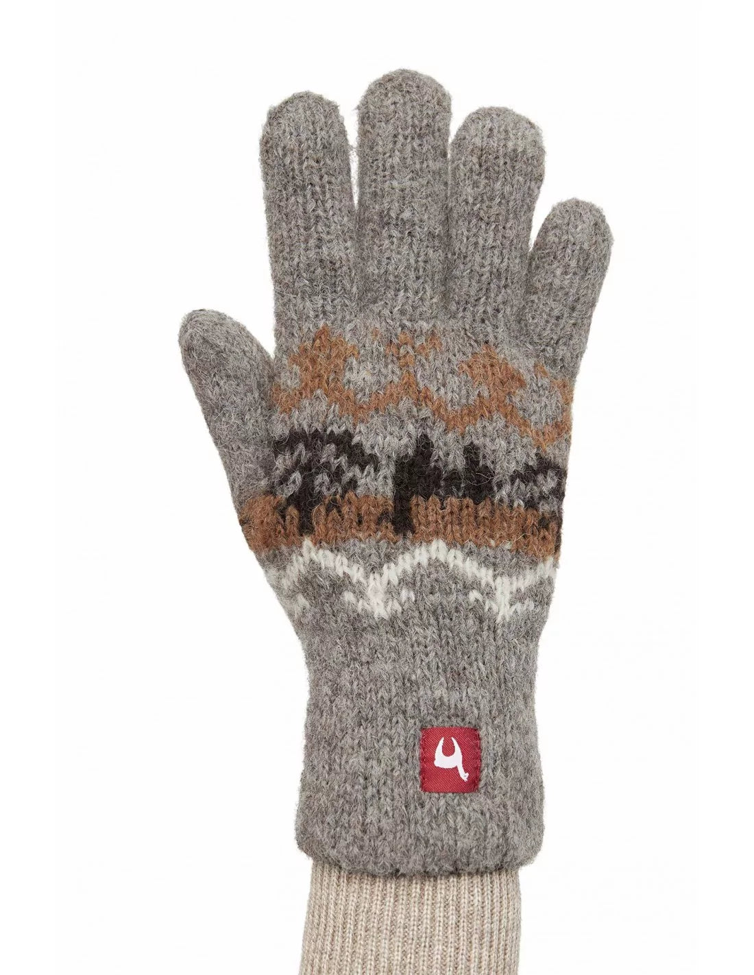 Wendbare Fingerhandschuhe NATURA Handschuh Anthrazit S
