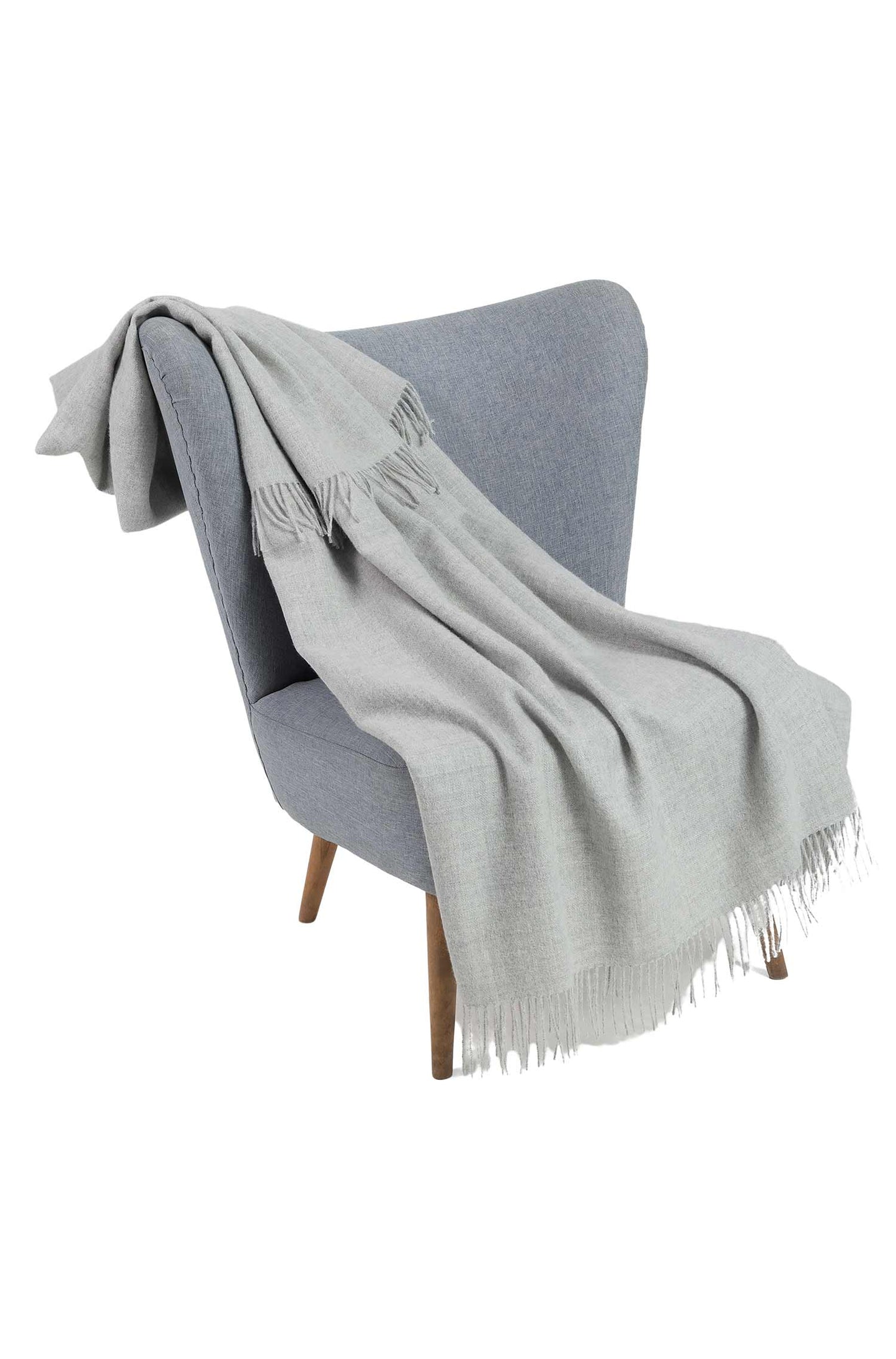 Alpaka Tagesdecke 'Uni' aus 100% Baby Alpaka