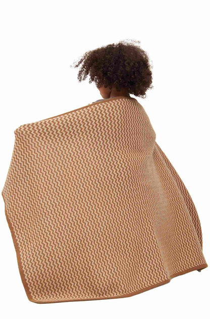 Alpaka Decke 'Pura Natura' für Kinder aus 100% ungefärbtem Baby Alpaka