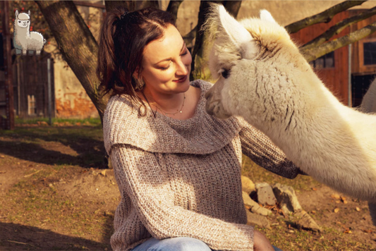 Alpaka Bettdecke von deinem Lieblingstier