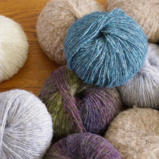 Alpakawolle Kuschelgarn (100% Baby-Alpaka)