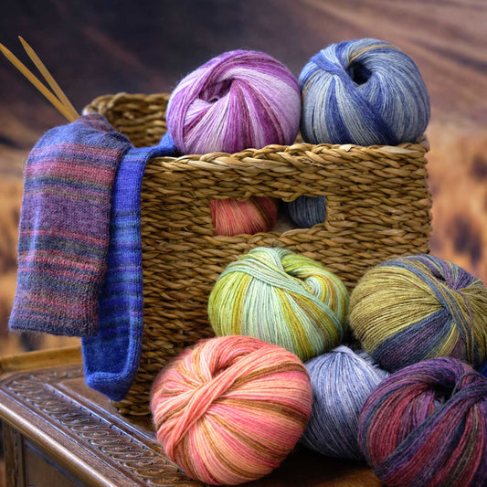 Alpakawolle Sockengarn (Alpaka-Merino-Mix)