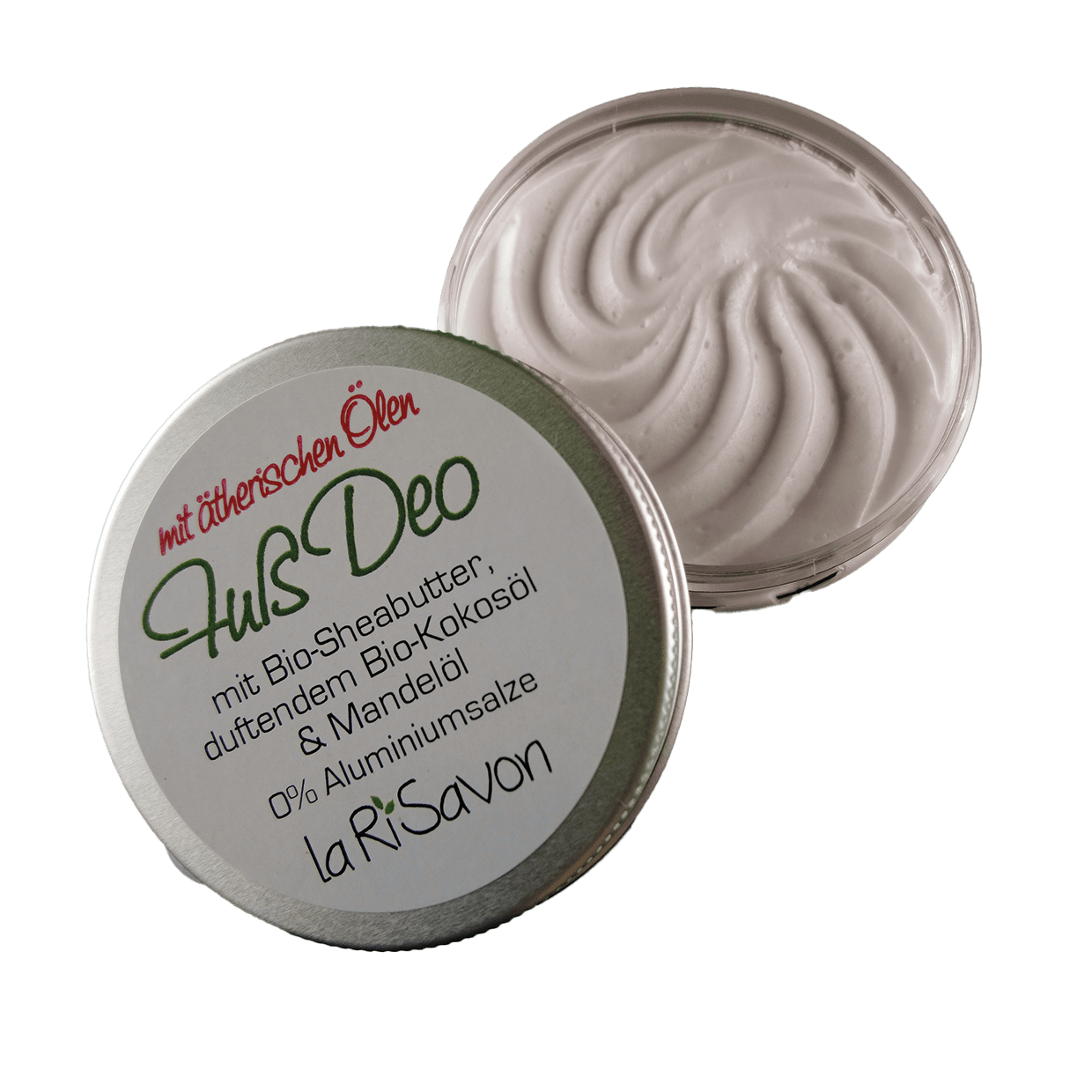 Natürliche Fuß-Deocreme