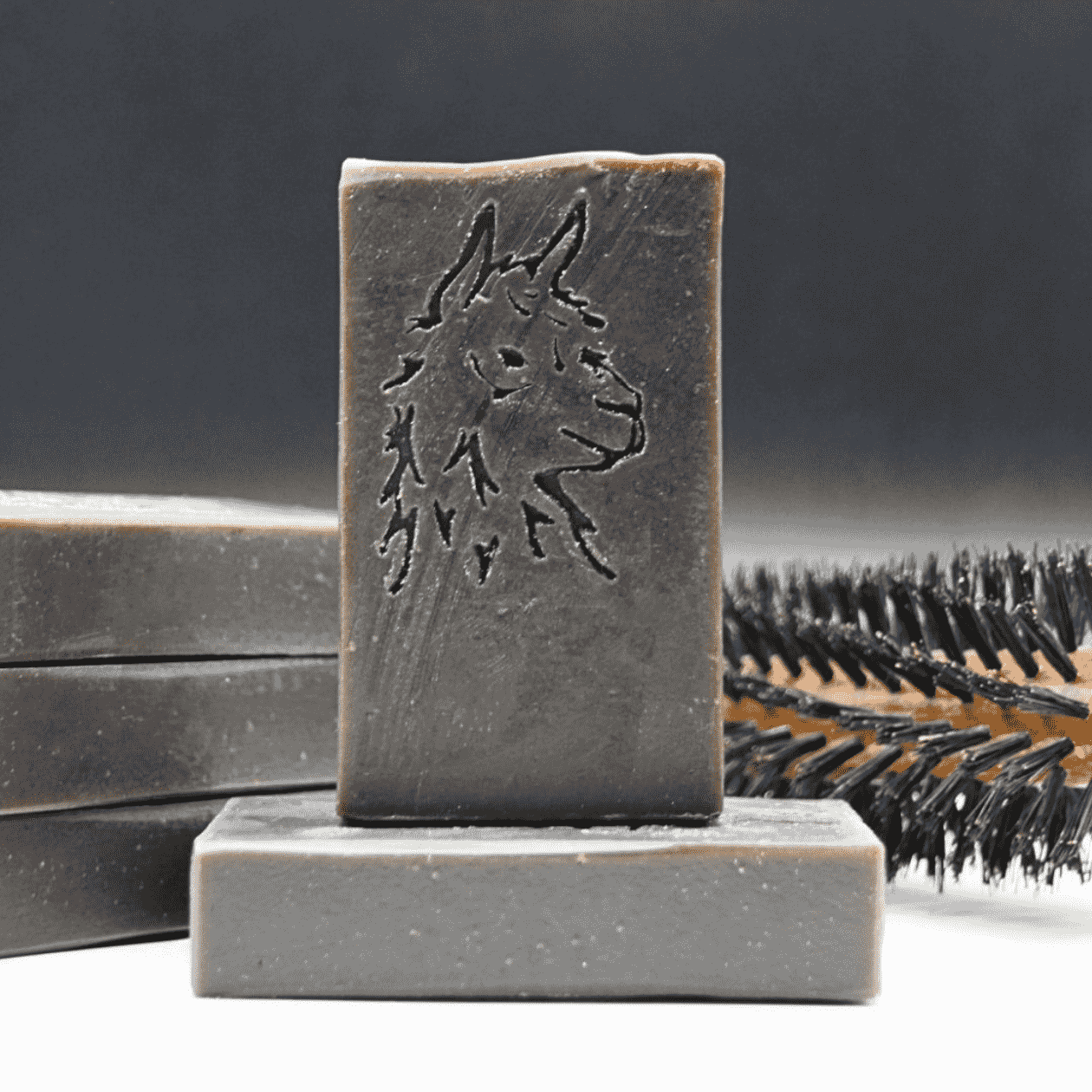 Handgesiedete Haarseife mit Alpaka-Keratin 2-9%