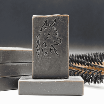 Handgesiedete Haarseife mit Alpaka-Keratin 2-9%