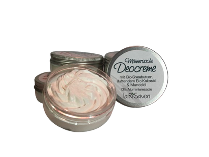 Deocreme mit Bio-Sheabutter, duftendem Bio-Kokosöl & Mandelöl, 0% Aluminium