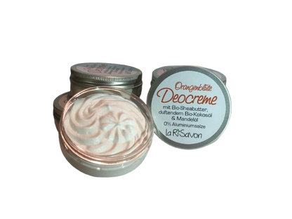 Deocreme mit Bio-Sheabutter, duftendem Bio-Kokosöl & Mandelöl, 0% Aluminium