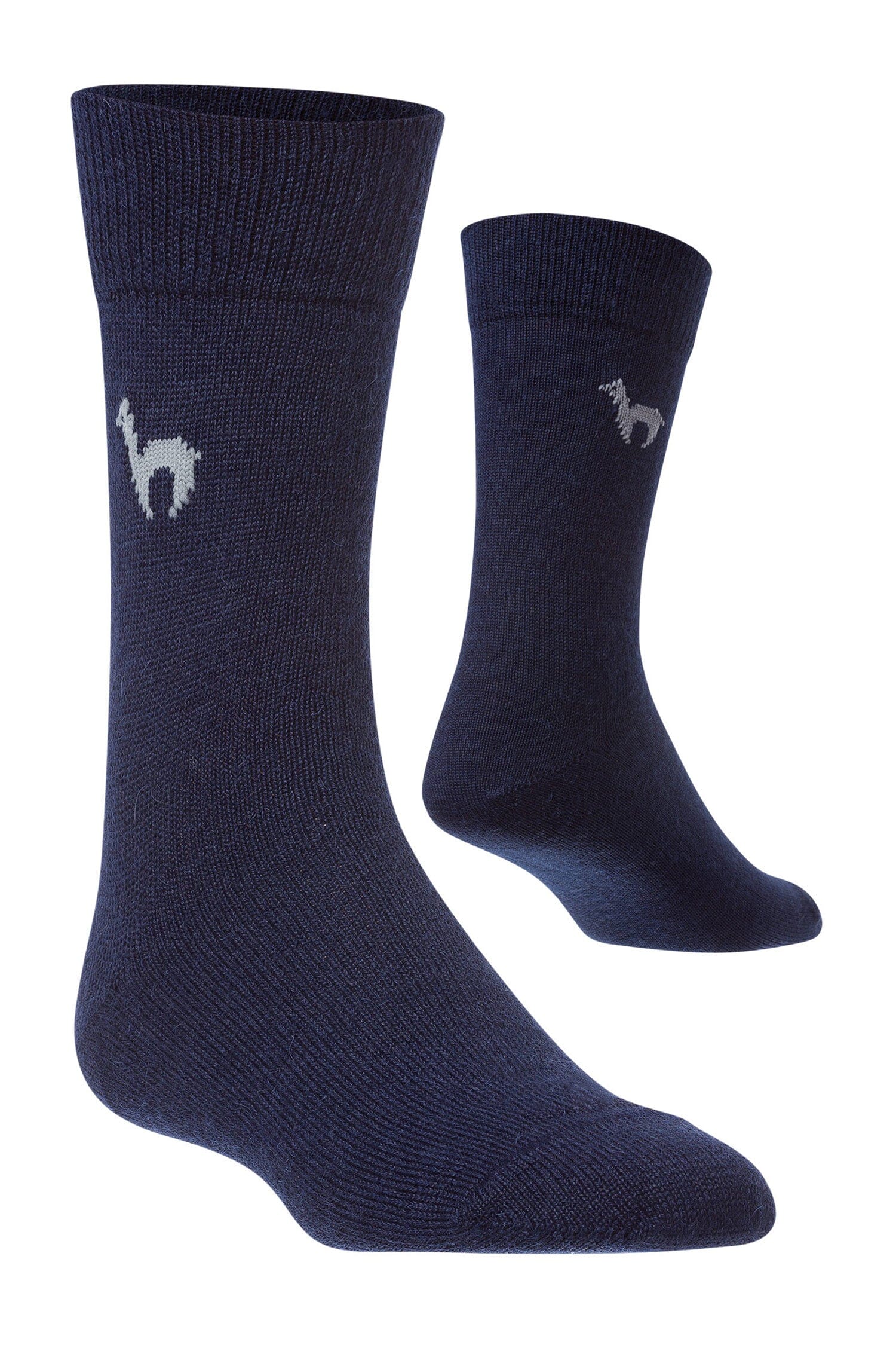 Alpaka BUSINESS Socken Blau 36-38 