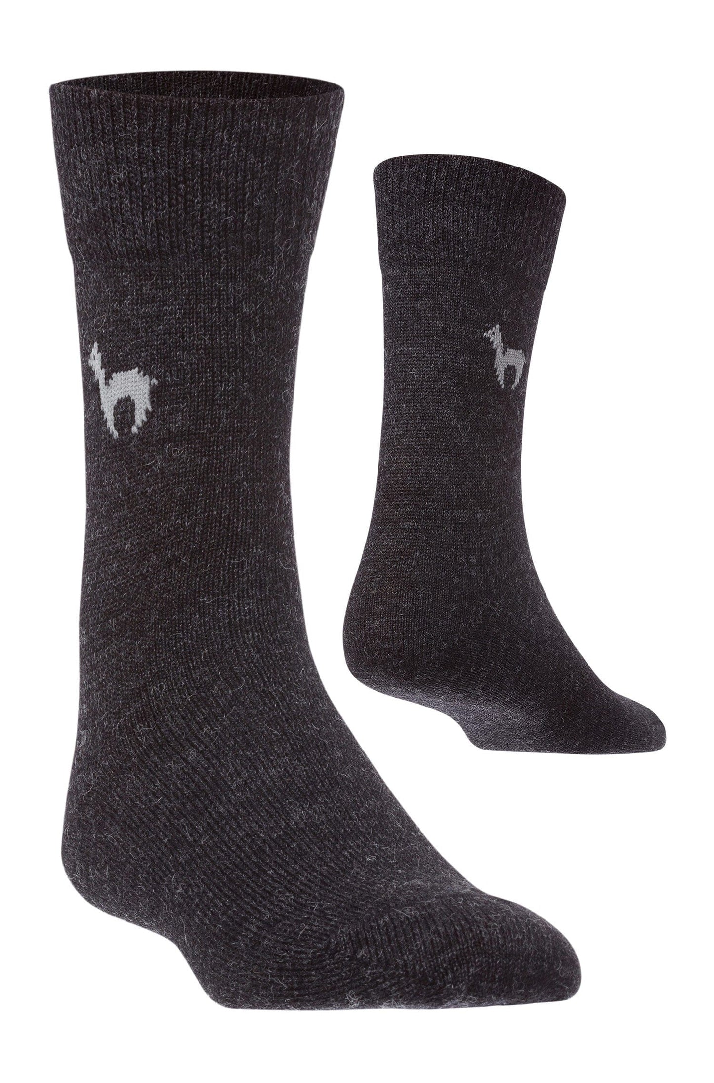 Alpaka BUSINESS Socken Dunkelgrau 36-38 