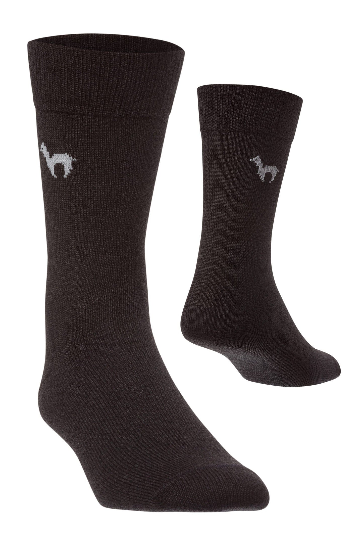 Alpaka BUSINESS Socken Schwarz 36-38 