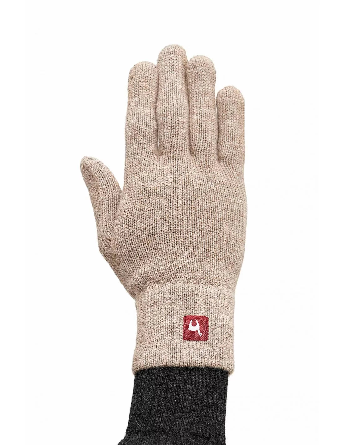 Alpaka Fingerhandschuhe UNI Sand XS 