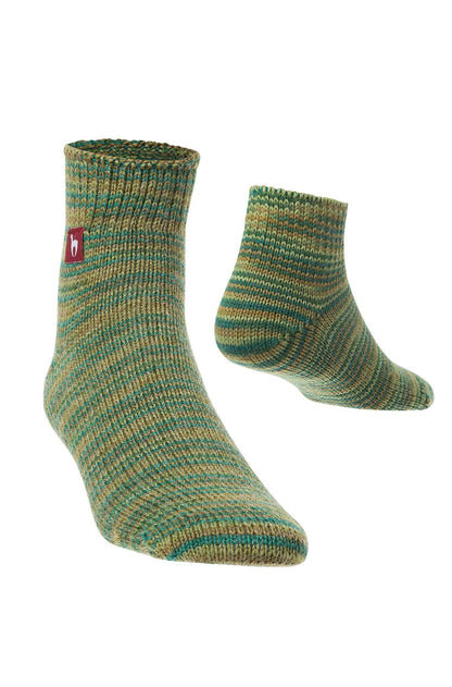 Alpaka FREIZEIT Socken Grün 36-38 