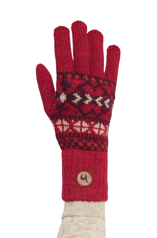 Alpaka Fingerhandschuhe 'Puka'
