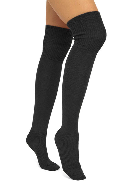 Alpaca overknee socks