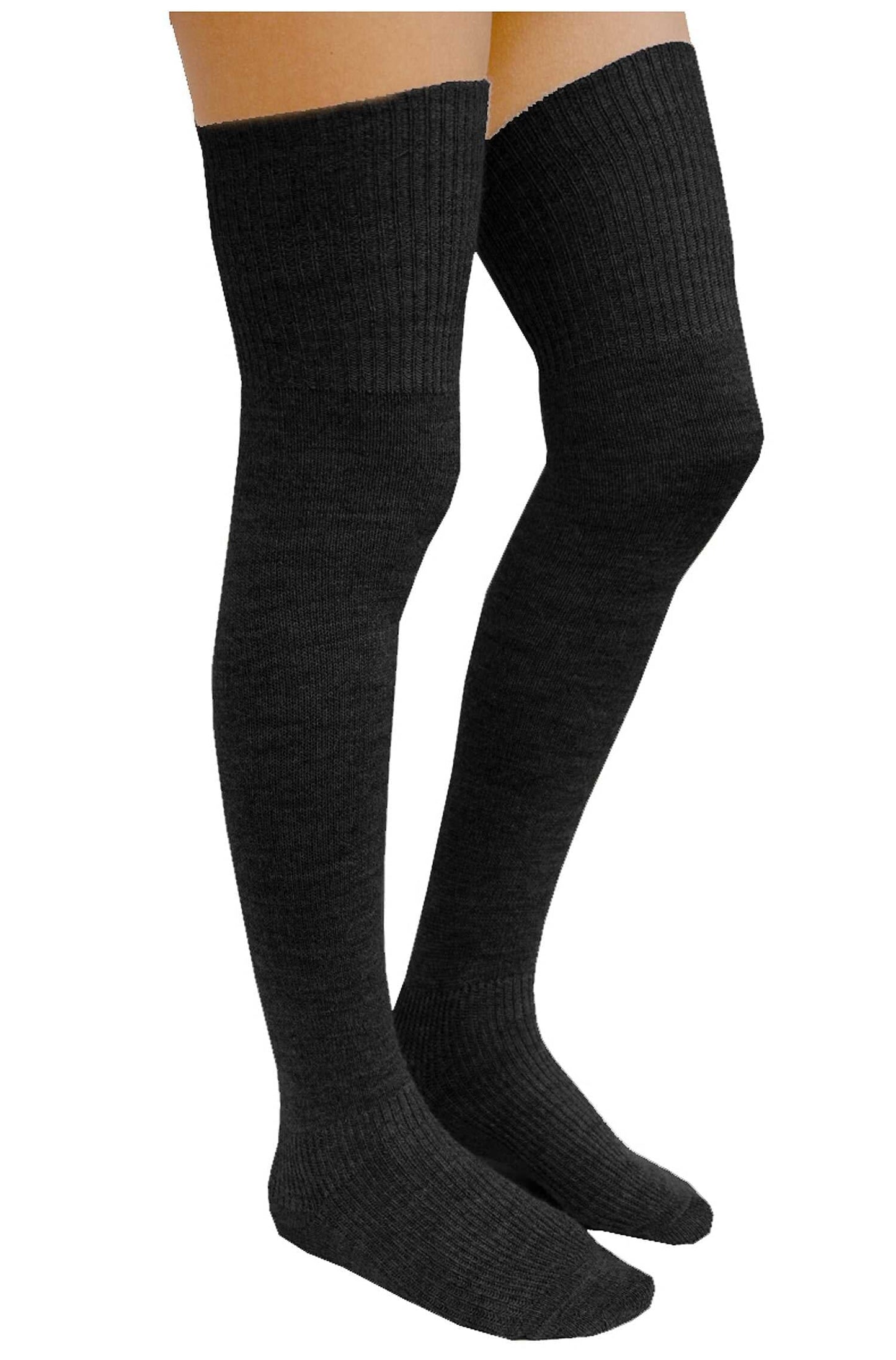 Alpaka Overknee Socken Socken 