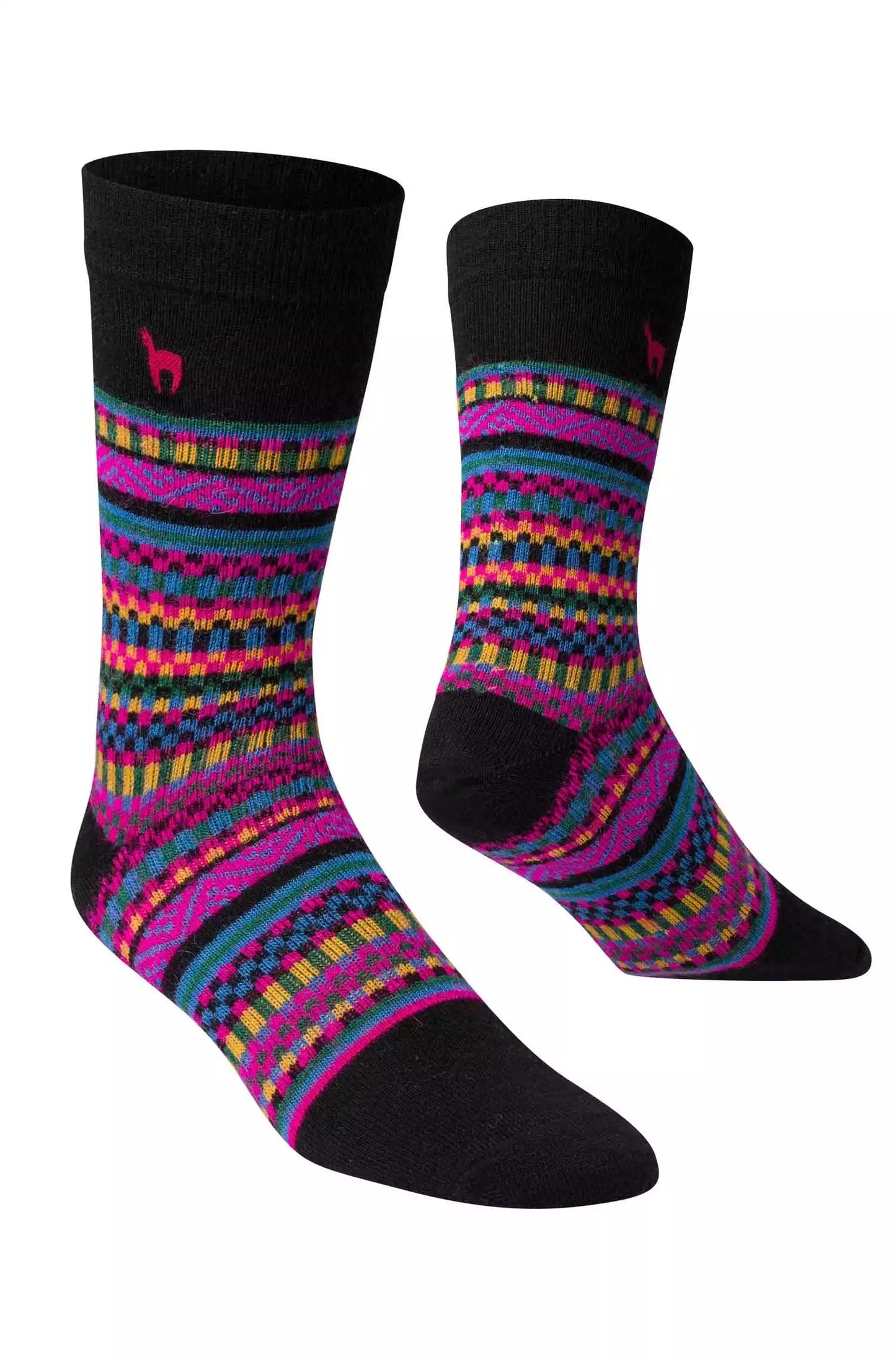 Alpaka Premium Socken COLORIDO Multi 36-38 