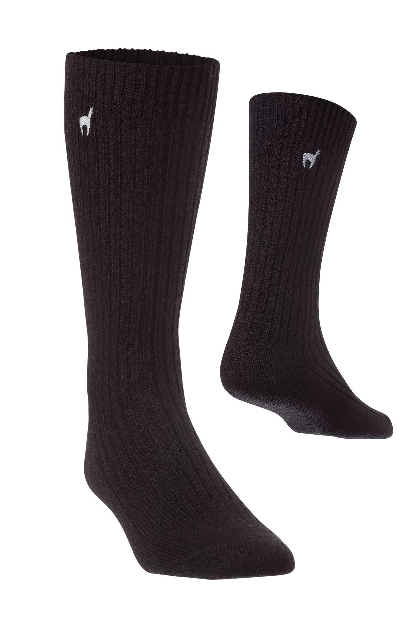 Alpaka PREMIUM Socken Schwarz 36-38 