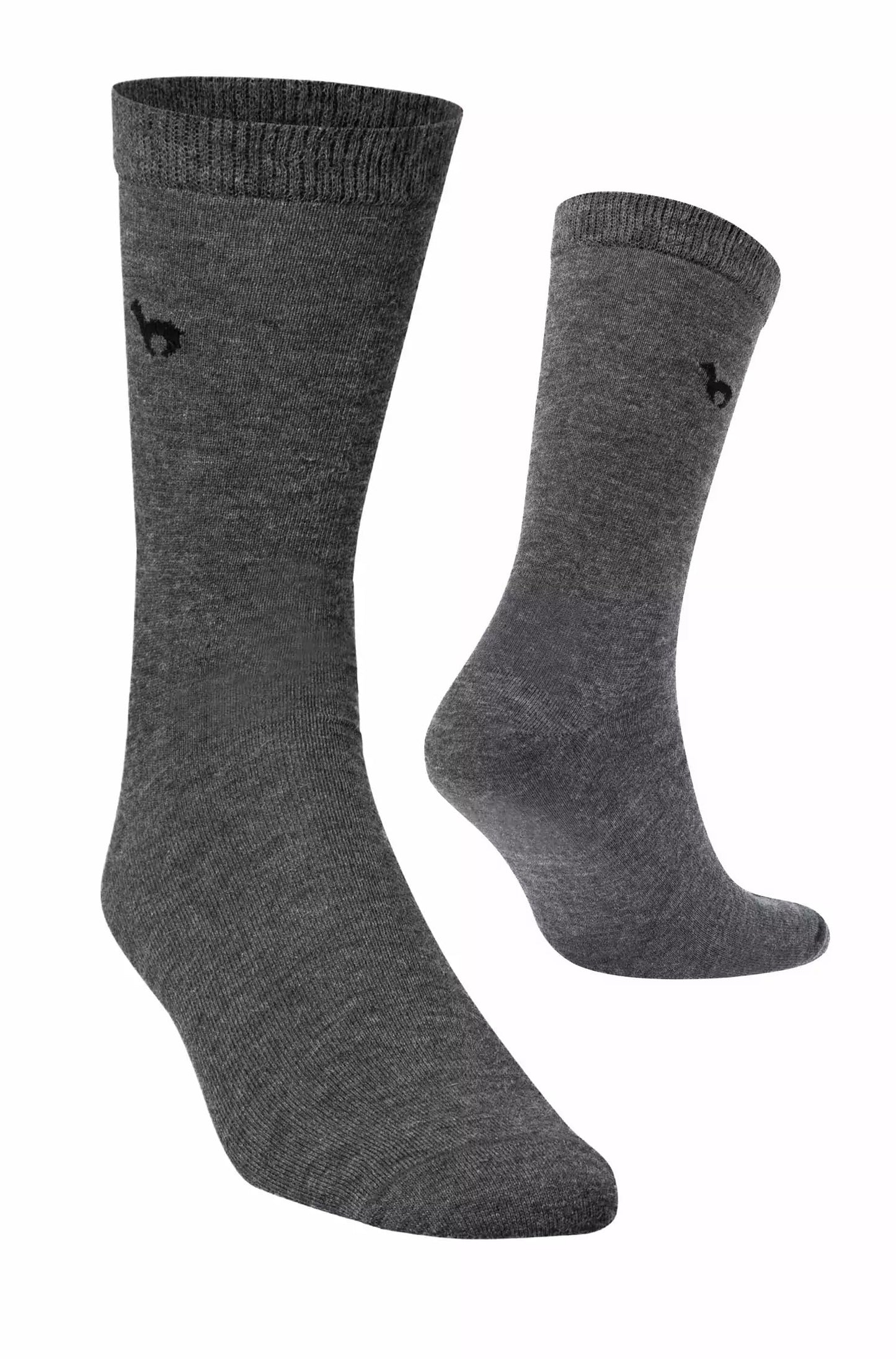 Alpaka Socken BUSINESS PREMIUM Grau 36-38 