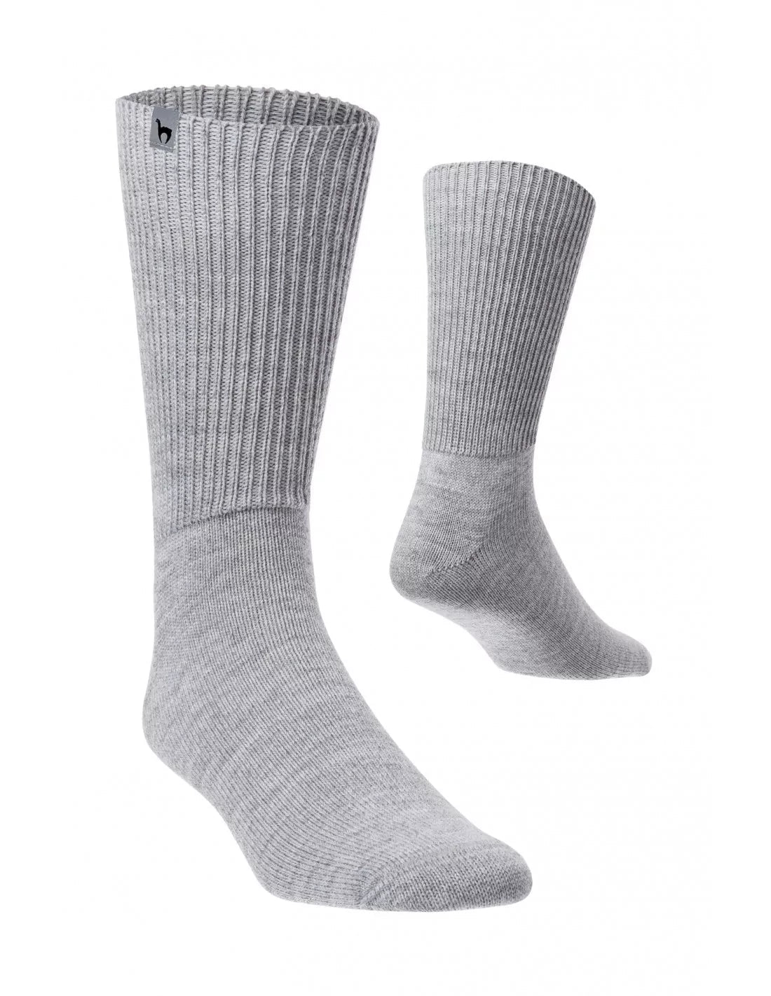 Alpaka SOFT Socken Silbergrau 36-38 