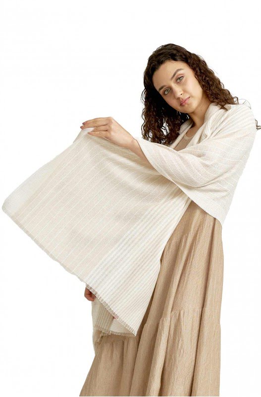 Alpaka Webschal 'Walden'