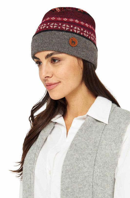 Alpaka Wendemütze 'Puka'