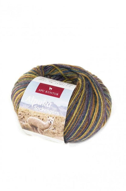 Alpaka Wolle SOCKENGARN 50g 100m Nadel 2,5 Strick-Häkel-Garn Strickwolle Lavendel-Blau 