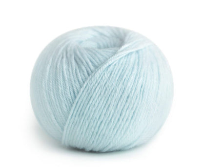 Alpakawolle 'Huayna' 50g, 112m, Nadel 4 Strickwolle Hellblau 