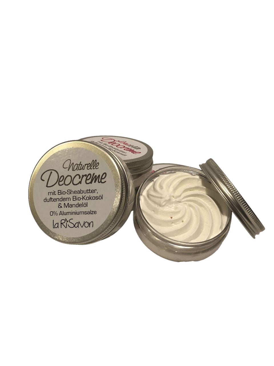 Deocreme mit Bio-Sheabutter, duftendem Bio-Kokosöl & Mandelöl, 0% Aluminium Deocreme Naturelle 