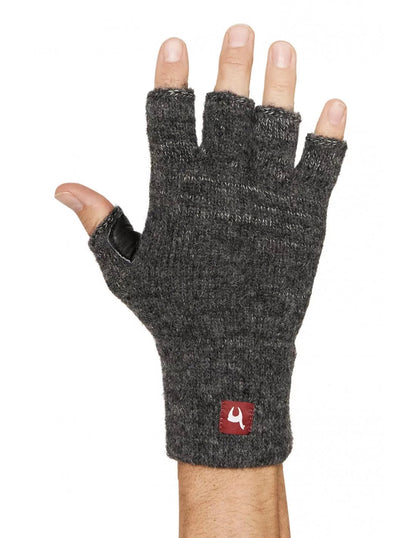 Fingerlose Handschuhe mit Leder-Handfläche MACHA Handschuh 