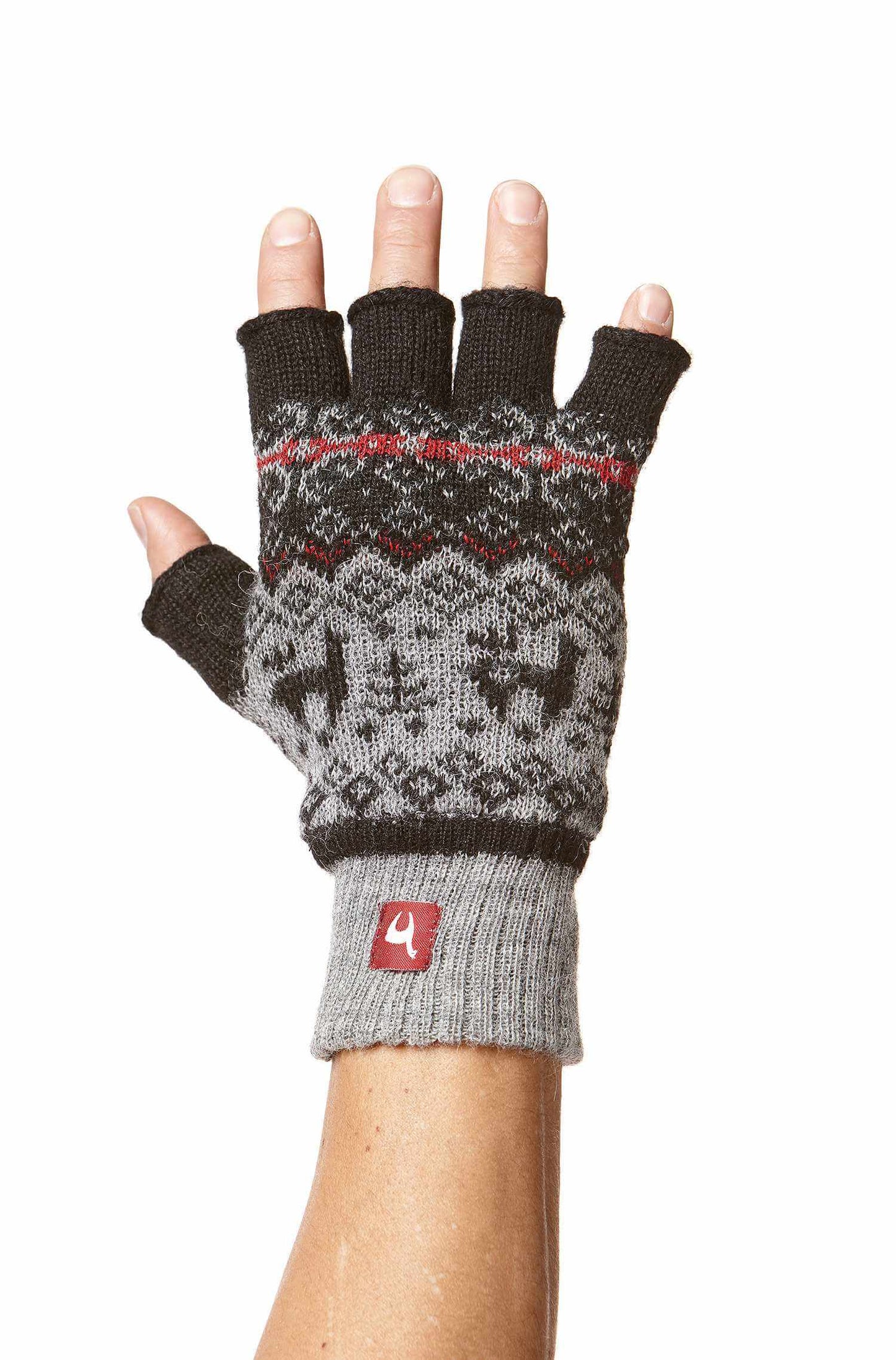 Gloves 'Anden Vientos' fingerless – Oberlausitzer Alpakaland e.V