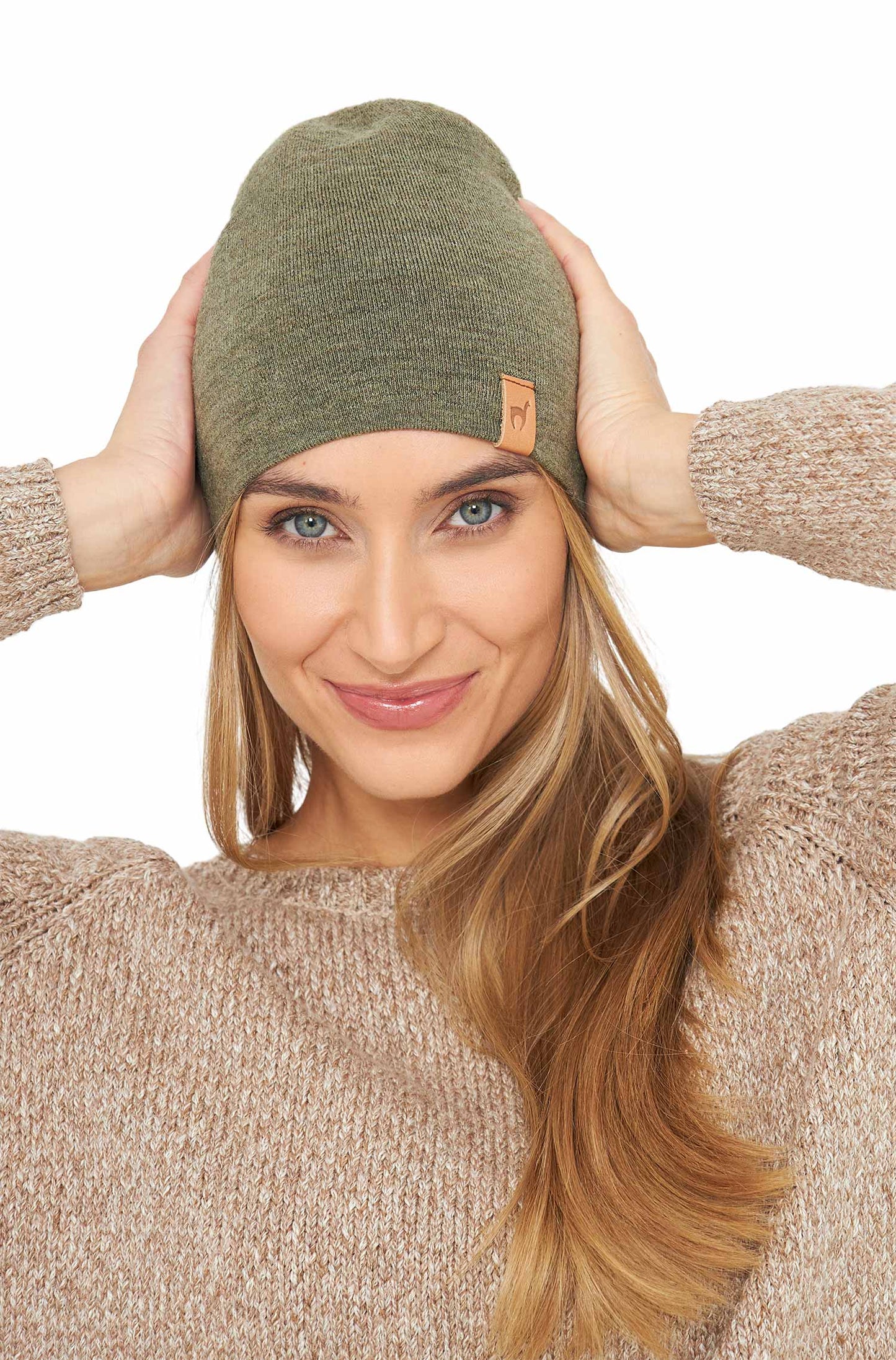 Mütze ROYAL ALPACA SPORT BEANIE Mütze Khaki 