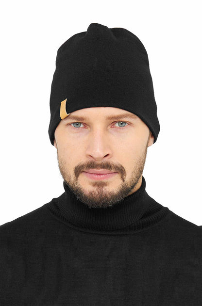 Mütze ROYAL ALPACA SPORT BEANIE Mütze Schwarz 